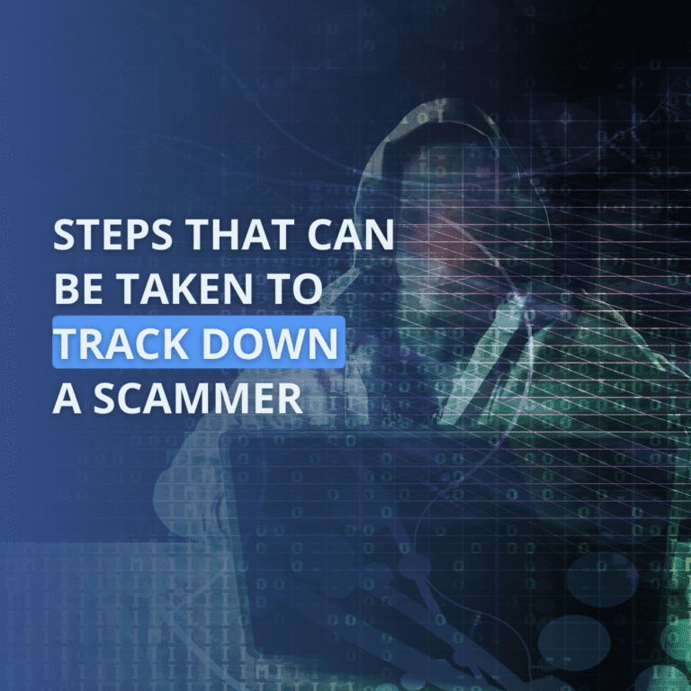 Steps that can be taken to track down...