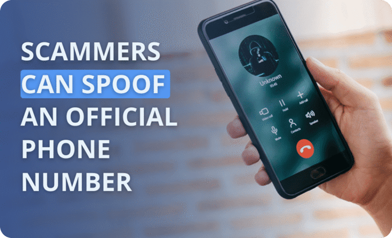 Scammers Can Spoof An Official Ph…
