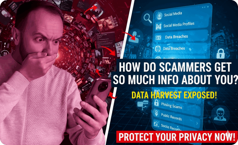 How do scammers get so much info…