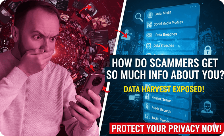 How do scammers get so much info…